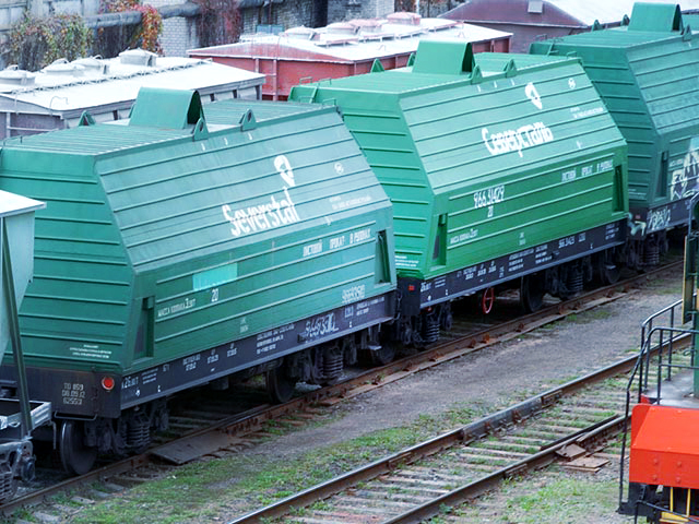 Перевозка листового металла по железной дороге